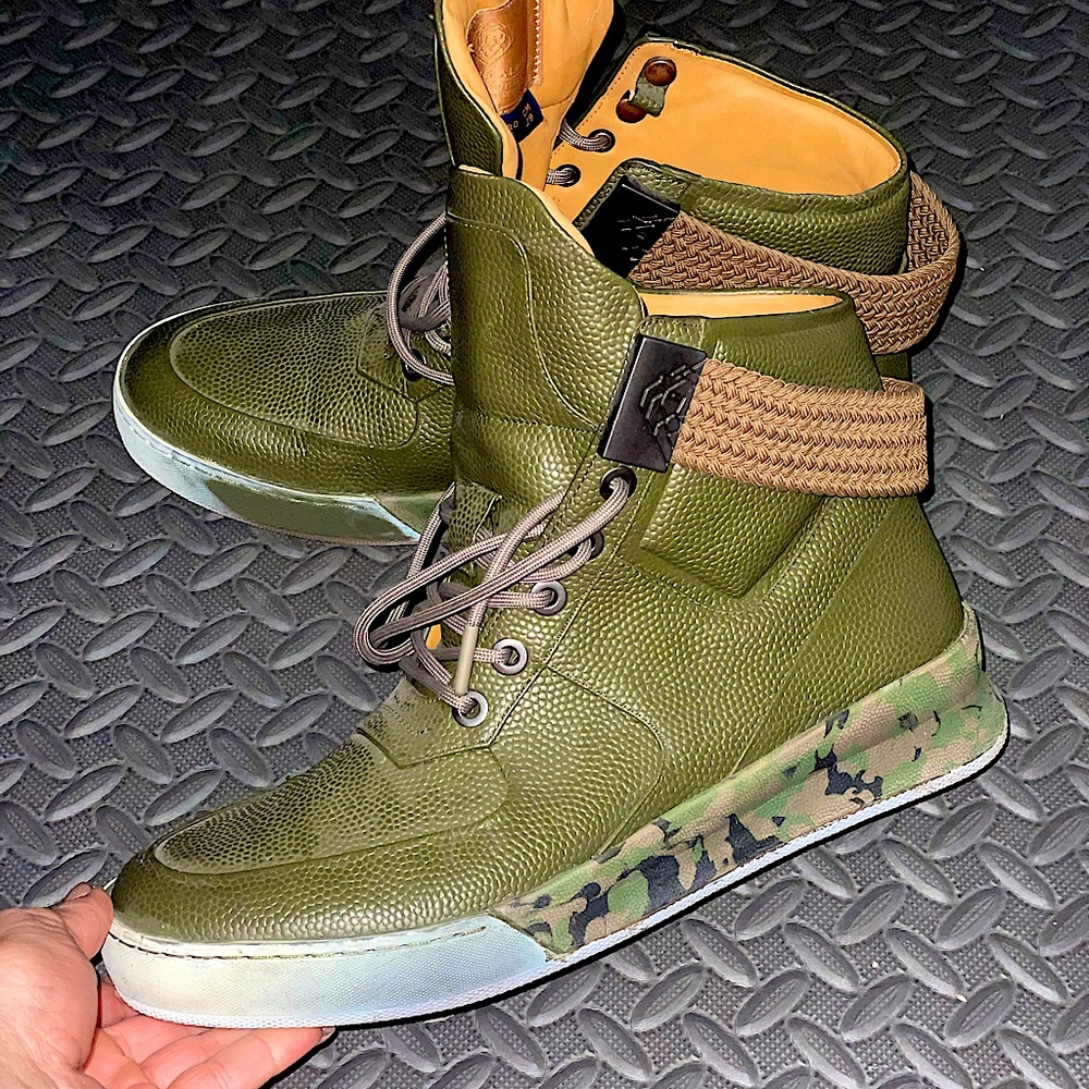 MAGNUS ALPHA ARMY GREEN BOOT SHOES SNEAKERS SIZE 11 MENS CAMO retails $276